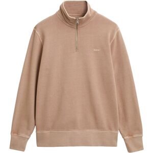 Gant Sunfaded Half Zip Sweat S Beige S Gant Sunfaded Half Zip Sweat S Beige S