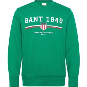Gant Graphic C-Neck Sweat XXXL Green XXXL Gant Graphic C-Neck Sweat XXXL Green XXXL