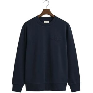 Gant Reg Tonal Shield C-Neck Sweat XXXL Navy XXXL Gant Reg Tonal Shield C-Neck Sweat XXXL Navy XXXL