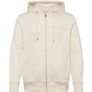 Gant Reg Tonal Shield Full Zip Hoodie XXL Cream XXL Gant Reg Tonal Shield Full Zip Hoodie XXL Cream XXL