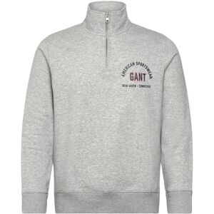 Gant Printed Graphic Half Zip XXL Grey XXL Gant Printed Graphic Half Zip XXL Grey XXL
