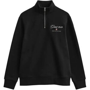 Gant Graphic Half Zip L Black L Gant Graphic Half Zip L Black L
