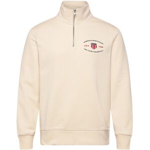 Gant Graphic Half Zip L Cream L Gant Graphic Half Zip L Cream L