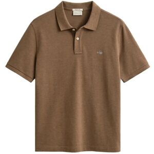 Gant Classic Regular Polo Shirt M Brown M Gant Classic Regular Polo Shirt M Brown M