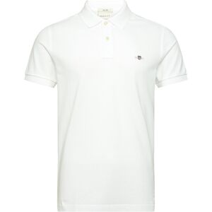 Gant Classic Slim Polo Shirt XXXL White XXXL Gant Classic Slim Polo Shirt XXXL White XXXL