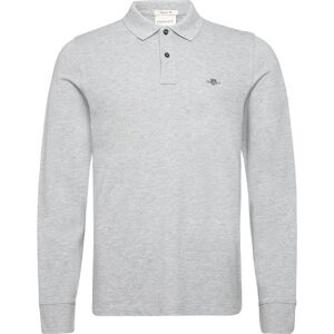 Gant Long Sleeve Polo Shirt L Grey L Gant Long Sleeve Polo Shirt L Grey L
