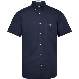 Gant Reg Classic Poplin Ss Shirt S Navy S Gant Reg Classic Poplin Ss Shirt S Navy S