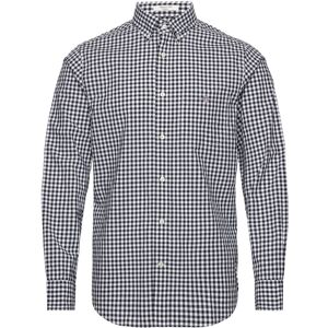 Gant Reg Classic Poplin Gingham Shirt M Black M Gant Reg Classic Poplin Gingham Shirt M Black M
