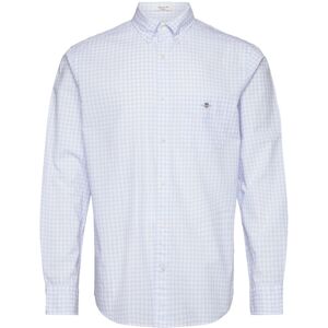 Gant Reg Classic Poplin Gingham Shirt S Blue S Gant Reg Classic Poplin Gingham Shirt S Blue S