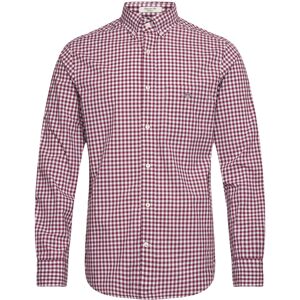 Gant Reg Classic Poplin Gingham Shirt L Red L Gant Reg Classic Poplin Gingham Shirt L Red L