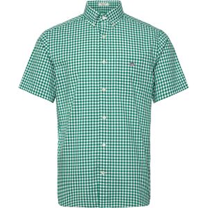 Gant Reg Poplin Gingham Ss Shirt M Green M Gant Reg Poplin Gingham Ss Shirt M Green M