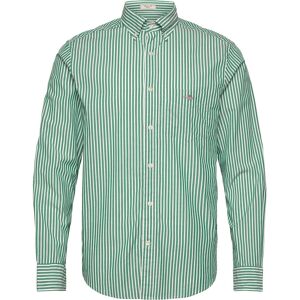 Gant Reg Classic Poplin Stripe Shirt XXXL Green XXXL Gant Reg Classic Poplin Stripe Shirt XXXL Green XXXL