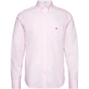 Gant Reg Classic Poplin Stripe Shirt M Pink M Gant Reg Classic Poplin Stripe Shirt M Pink M