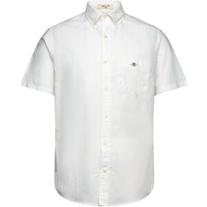 Gant Reg Classic Oxford Ss Shirt M White M Gant Reg Classic Oxford Ss Shirt M White M