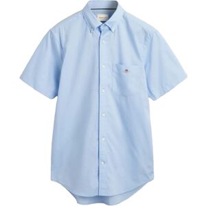 Gant Reg Poplin A.shield Ss Shirt M Blue M Gant Reg Poplin A.shield Ss Shirt M Blue M