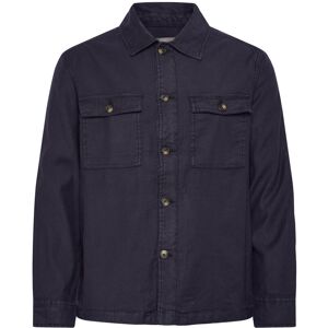 Gant Reg Cot/Linen Overshirt M Navy M Gant Reg Cot/Linen Overshirt M Navy M