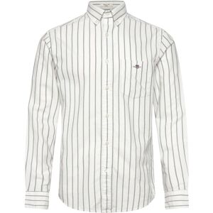 Gant Reg Classic Oxford Stripe Shirt XL Green XL Gant Reg Classic Oxford Stripe Shirt XL Green XL