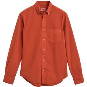 Gant Reg Gmnt Dyed Twill Shirt XXXL Orange XXXL Gant Reg Gmnt Dyed Twill Shirt XXXL Orange XXXL