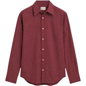 Gant Reg Micro Print Shirt XXXL Red XXXL Gant Reg Micro Print Shirt XXXL Red XXXL