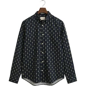 Gant Reg Paisley Printed Twill Shirt M Navy M Gant Reg Paisley Printed Twill Shirt M Navy M