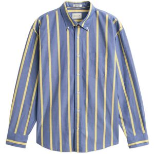 Gant Rel Heritage Poplin Stripe Shirt M Blue M Gant Rel Heritage Poplin Stripe Shirt M Blue M