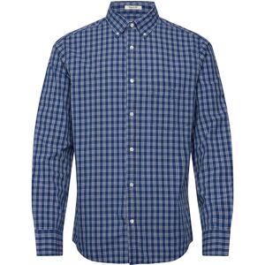 Gant Reg Indigo Check Shirt XXXL Blue XXXL Gant Reg Indigo Check Shirt XXXL Blue XXXL