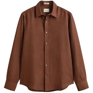 Gant Reg Lyocell Shirt XXXL Brown XXXL Gant Reg Lyocell Shirt XXXL Brown XXXL