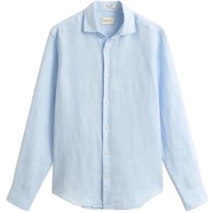 Gant Reg Linen Shirt XL Blue XL Gant Reg Linen Shirt XL Blue XL