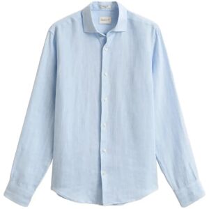 Gant Reg Linen Stripe Shirt M Blue M Gant Reg Linen Stripe Shirt M Blue M
