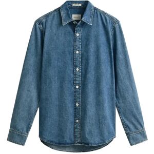 Gant Reg Denim Shirt XXXL Blue XXXL Gant Reg Denim Shirt XXXL Blue XXXL
