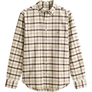 Gant Reg Oxford Check Shirt XXXL Brown XXXL Gant Reg Oxford Check Shirt XXXL Brown XXXL