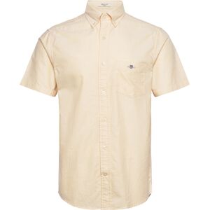 Gant Reg Classic Oxford Ss Shirt M Cream M Gant Reg Classic Oxford Ss Shirt M Cream M