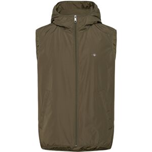 Gant Light Padded Vest L Khaki L Gant Light Padded Vest L Khaki L