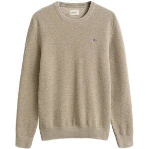 Gant Waffle Knit Sweater S Beige S Gant Waffle Knit Sweater S Beige S