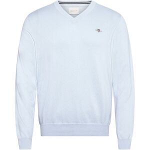 Gant Classic Cotton V-Neck XL Blue XL Gant Classic Cotton V-Neck XL Blue XL