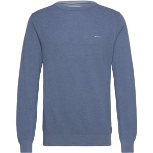 Gant Cotton Pique C-Neck M Blue M Gant Cotton Pique C-Neck M Blue M