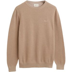 Gant Cotton Pique C-Neck L Beige L Gant Cotton Pique C-Neck L Beige L
