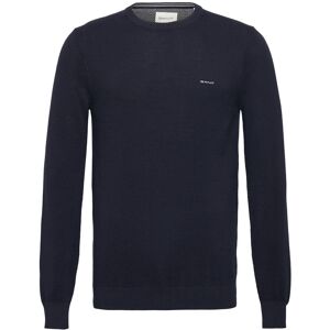 Gant Cotton Pique C-Neck L Navy L Gant Cotton Pique C-Neck L Navy L