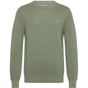 Gant Cotton Pique C-Neck XXL Khaki XXL Gant Cotton Pique C-Neck XXL Khaki XXL
