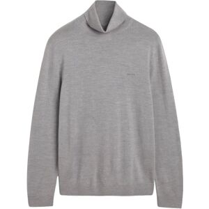 Gant Extrafine Merino Wool Turtleneck M Grey M Gant Extrafine Merino Wool Turtleneck M Grey M