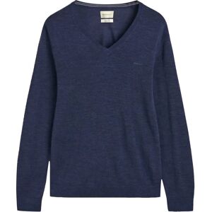 Gant Extrafine Merino Wool V-Neck M Blue M Gant Extrafine Merino Wool V-Neck M Blue M