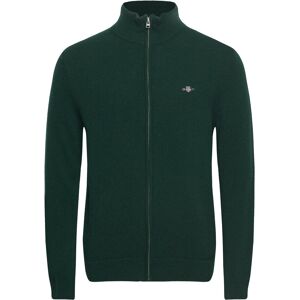 Gant Extrafine Lambswool Zip Cardigan L Green L Gant Extrafine Lambswool Zip Cardigan L Green L