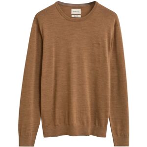 Gant Extrafine Merino Wool C-Neck M Brown M Gant Extrafine Merino Wool C-Neck M Brown M