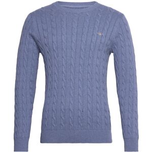 Gant Classic Cable Knit Sweater XXL Blue XXL Gant Classic Cable Knit Sweater XXL Blue XXL