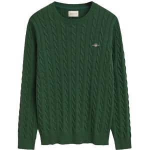 Gant Classic Cable Knit Sweater L Green L Gant Classic Cable Knit Sweater L Green L