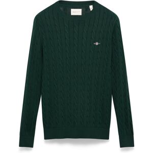 Gant Classic Cable Knit Sweater XXL Khaki XXL Gant Classic Cable Knit Sweater XXL Khaki XXL