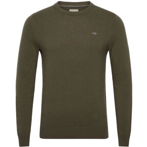 Gant Lambswool Blend C-Neck XXXL Khaki XXXL Gant Lambswool Blend C-Neck XXXL Khaki XXXL