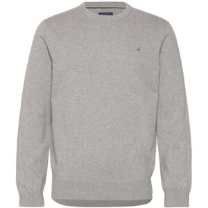 Gant Cotton C-Neck XXXL Grey XXXL Gant Cotton C-Neck XXXL Grey XXXL
