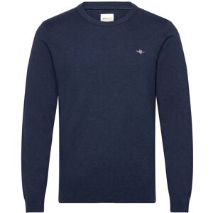 Gant Shield Cotton C-Neck M Navy M Gant Shield Cotton C-Neck M Navy M