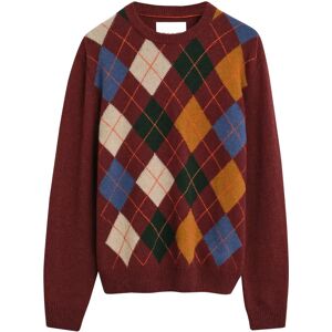 Gant Argyle C-Neck L Red L Gant Argyle C-Neck L Red L